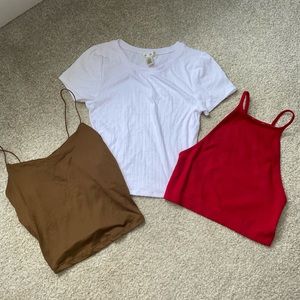 These 3 tops can be sold individually as well!